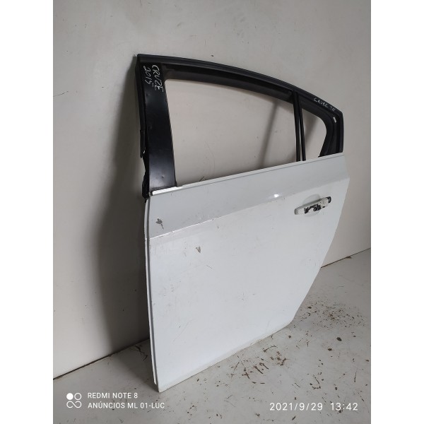 Porta Cruze Sedan Traseira Esquerda 2012 2013 2014 2015 2016