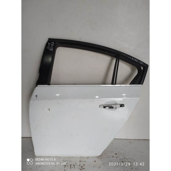 Porta Cruze Sedan Traseira Esquerda 2012 2013 2014 2015 2016