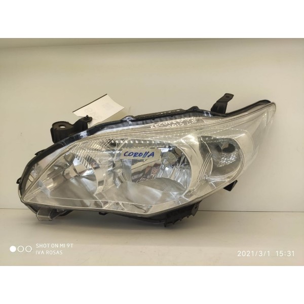 Farol Toyota Corolla 2013 2014 2015 Esq Detalhes Orig /349