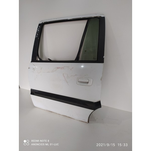 Porta Zafira Traseira Esquerda 2010 2011 2012 2013
