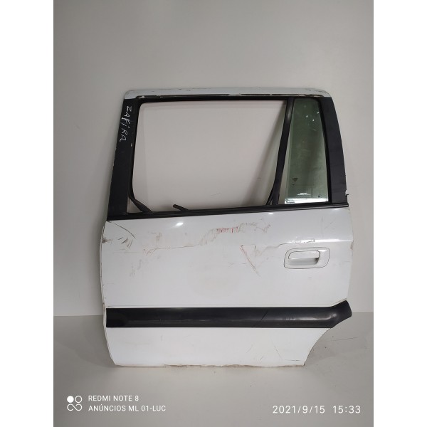 Porta Zafira Traseira Esquerda 2010 2011 2012 2013
