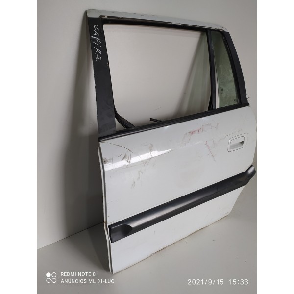 Porta Zafira Traseira Esquerda 2010 2011 2012 2013