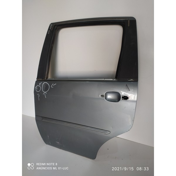 Porta Fiat Idea Traseira Esquerda 2010 2011 2012 2013 Det