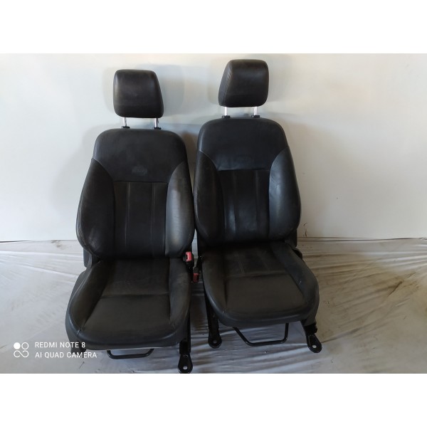 Jogo Bancos Focus Hatch Couro Completos 2009 A 2013