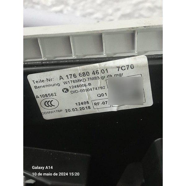 Protetor Assoalho Mercedes Gla 200 2014 2020 A2463520391