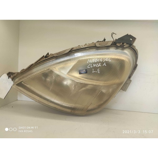 Farol Mercedes Classe A Esquerdo 2000 2001 Orig Detalhe