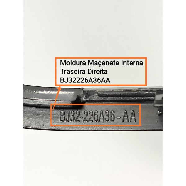 Moldura Maçaneta Interna Evoque 2012/2019 Bj32226a36aa