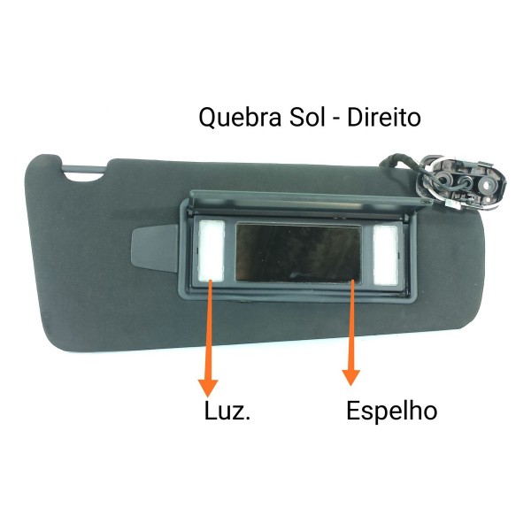 Quebra Sol Evoque Dir 2012 2013 2014/2021 Original