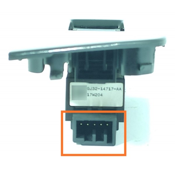 Comando Vidro Evoque Tras Esq 2012/2018 Det Gj3214717aa