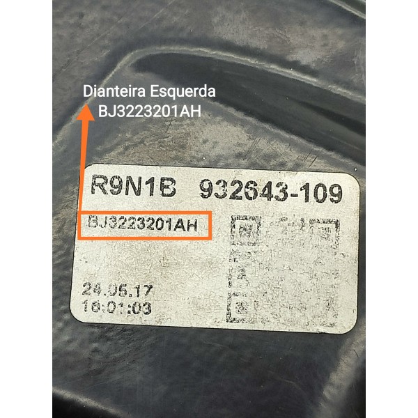 Maquina Vidro Evoque Dianteira Esq 2011/2020 Bj3223201ah