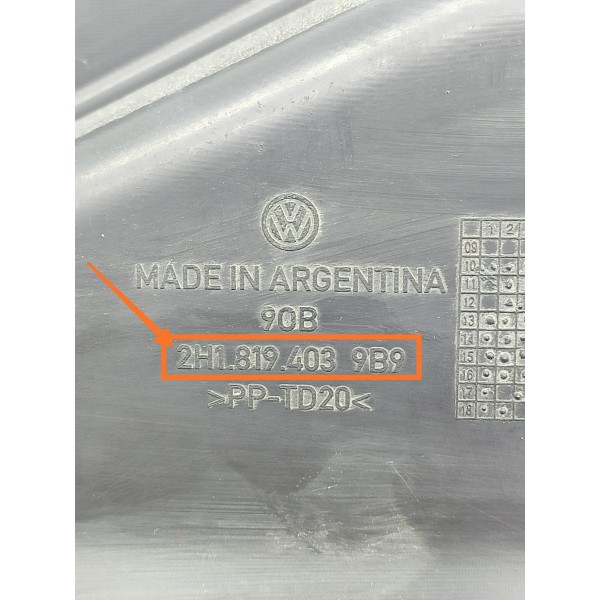 Grade Parabrisa Amarok 2010 2011 2012 2013/2023 2h18194039b9