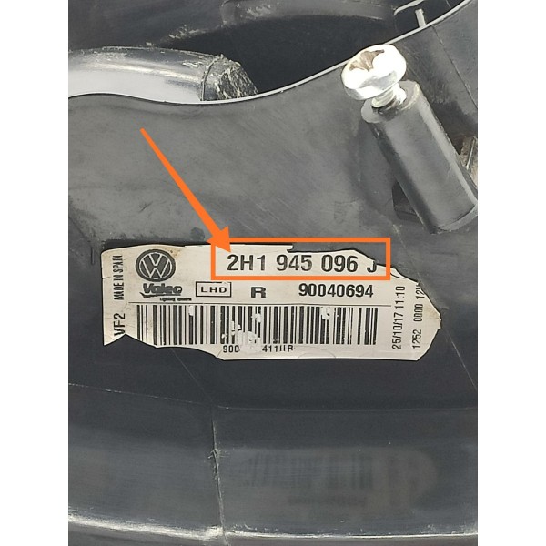 Lanterna Amarok V6 Direita 2017 2018/2023 Det 2h1945096g