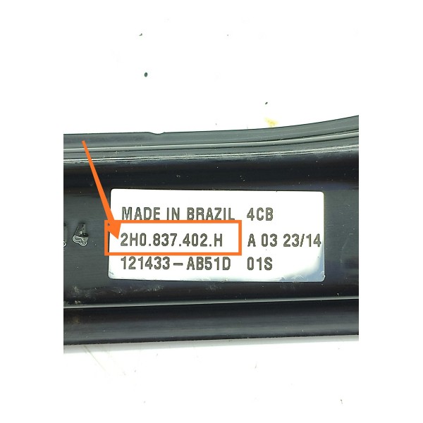 Cabo Maquina Vidro Amarok Diant Dir 2010/2016 Det 2h0837402h