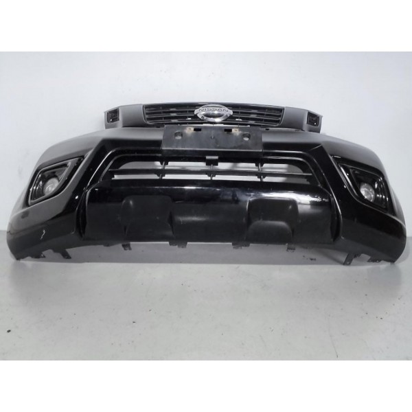 Parachoque Nissan Frontier 2017/2022 Completo Original Det