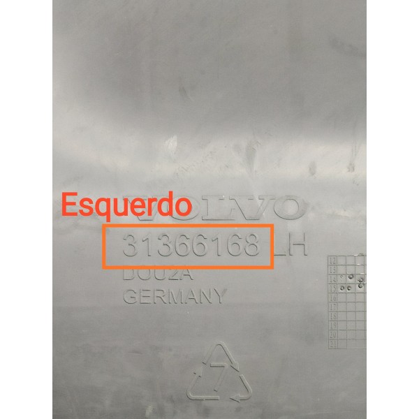 Forro Porta Volvo S60 V60 Dianterio Esq 2012/2019 31366168
