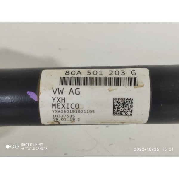 Semi Eixo Audi Q5 Traseiro 2018/2023 80a501203g /21815