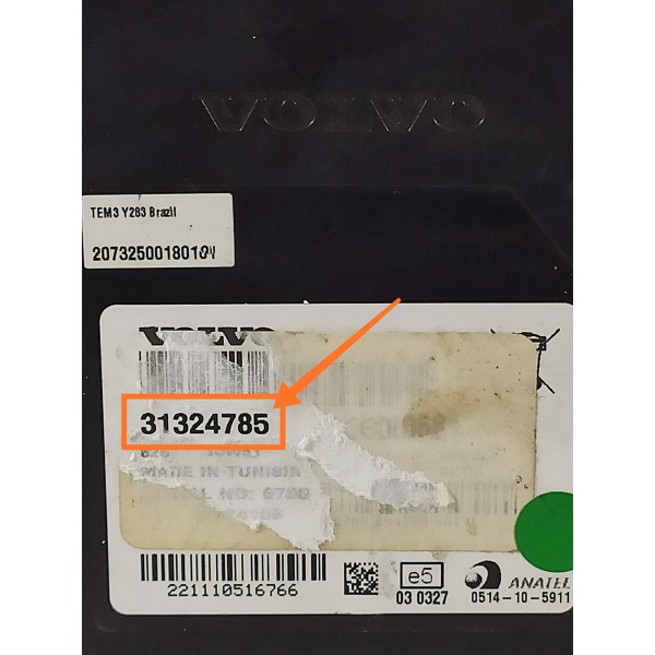Modulo Gps Volvo Xc60 S60 T5 2011 2012/2016 31324785