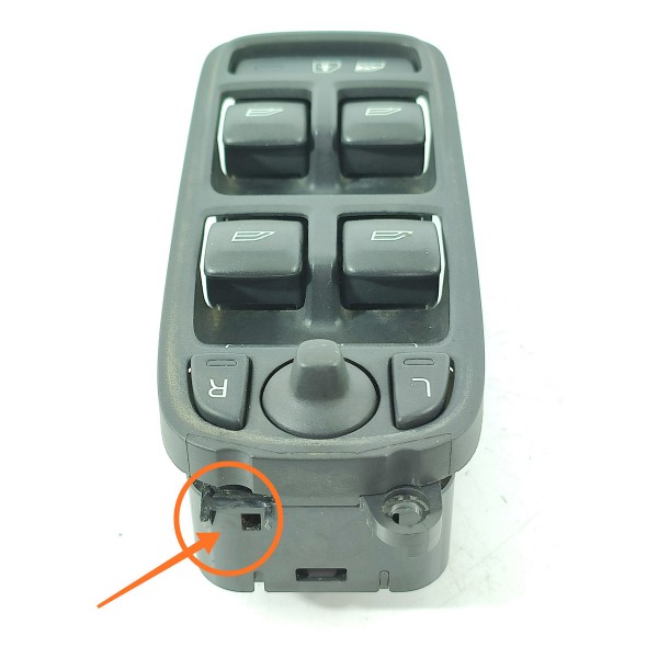 Comando Vidro Volvo Xc60 Diant Esq 2010/2016 Det 31334348
