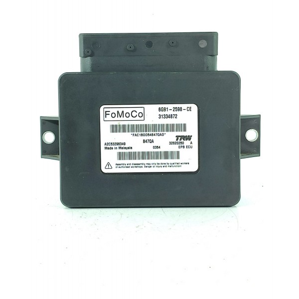 Modulo Freio Mao Eletri Volvo Xc60 S60 T5 2011/2016 31337872