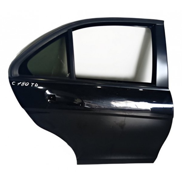 Porta Mercedes C180 C200 Traseira Direita 2008/2014 Lisa