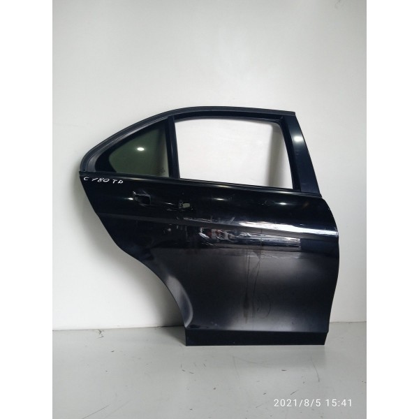 Porta Mercedes C180 C200 Traseira Direita 2008/2014 Lisa
