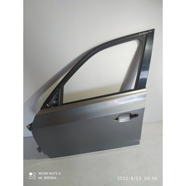 Porta Bmw X3 Dianteira Esquerda 2003/2010 Lisa Orig
