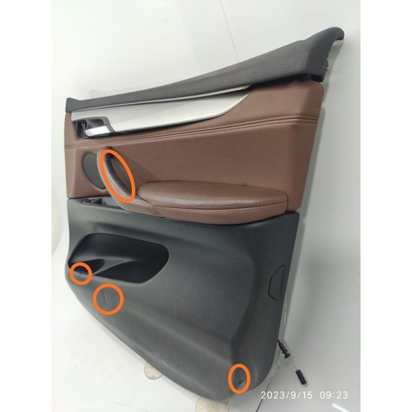 Forro Porta Bmw X5 Dianteiro Direito 2014 16 2018 Det /32346