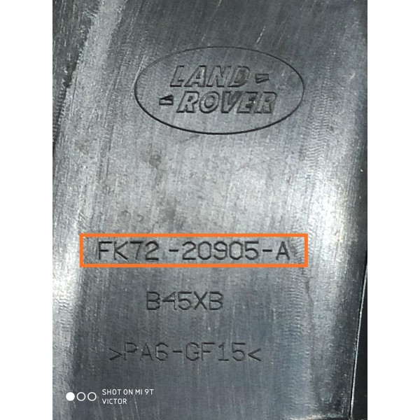 Moldura Arco Porta Discovery Sport Diant Esq 2017 Fk7220905a