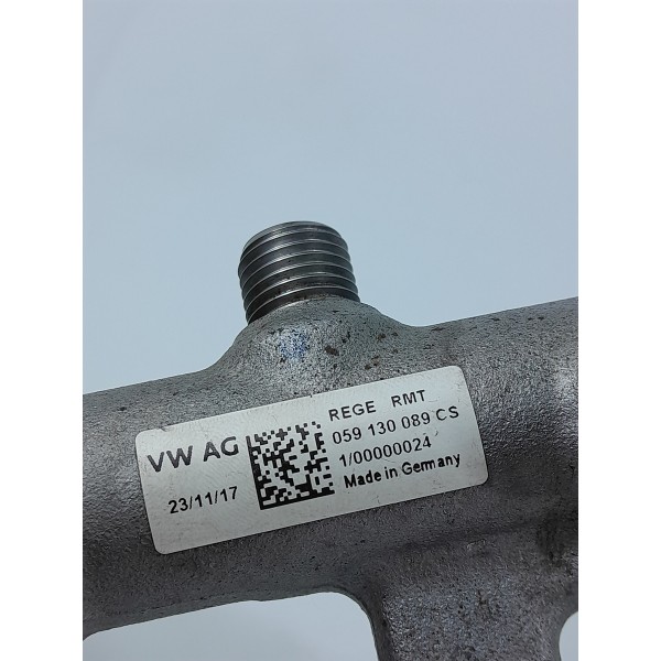 Flauta Bico Injetor Amarok V6 3.0 Esq 2017/2023 059130089cs