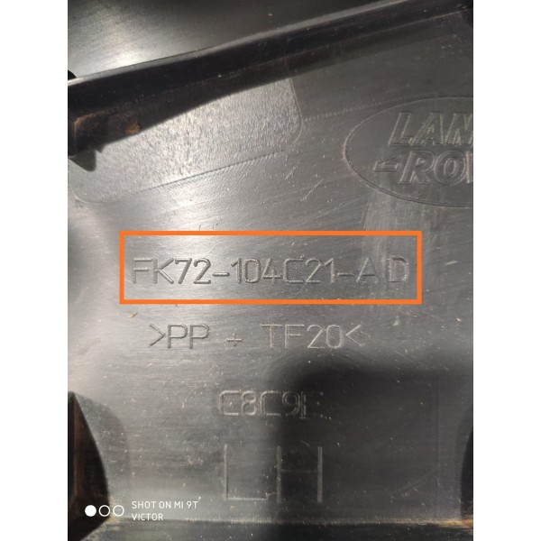 Acabamento Assoalho Discovery Sport Esq Detalhe Fk72104c21ad