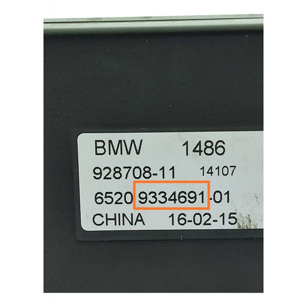 Modulo Amplificador Sinal Chave Bmw X5 X6 2013/2018 9334691