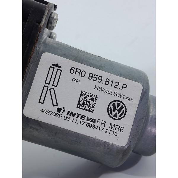 Motor Maquina Vidro Amarok Traseiro Dir 2017/2023 6r0959812p