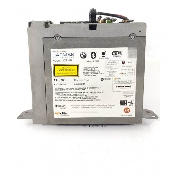 Sistema De Navegação Bmw  F30 F31 F34 F35 F80 Nbt / 9292248