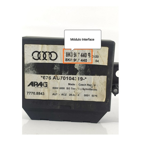 Modulo Central Interface Audi Q5 2011 2012/2016 8k0907440b