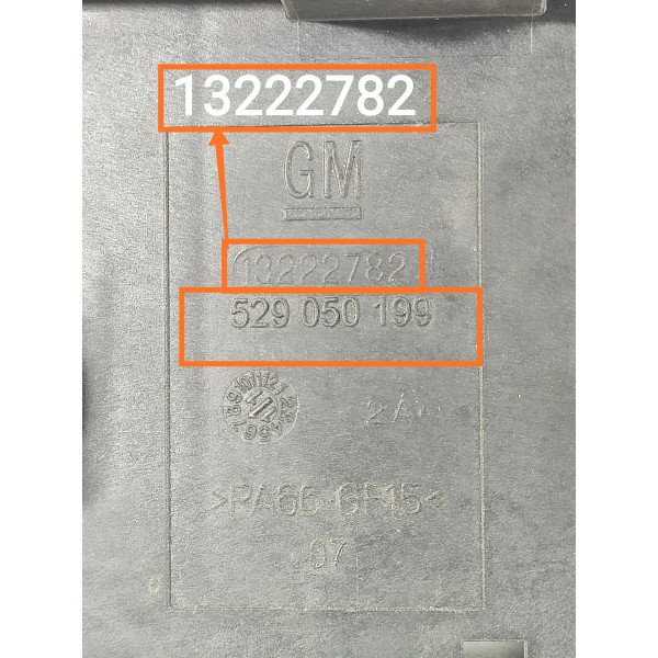 Caixa Fusivel Chevrolet Cruze 2011 2012 2013/2016 13222782