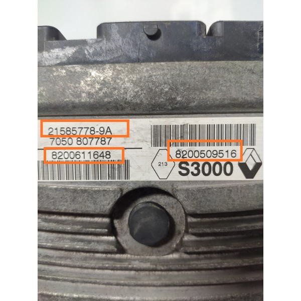 Modulo Injecao Renault Megane 2.0 2006 2007/2012 8200509516