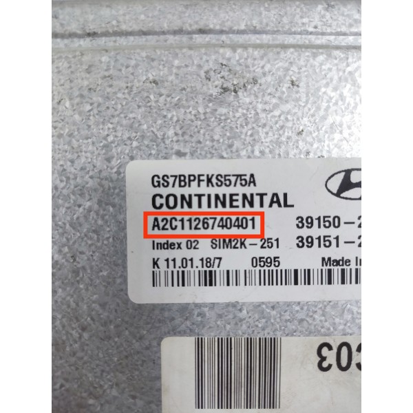 Modulo Injecao Hyundai Creta 2.0 2017/2019 A2c1126740401