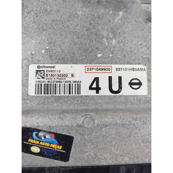 Modulo Injecao Nissan March 1.0-1.6 2011/2016 S180132202b