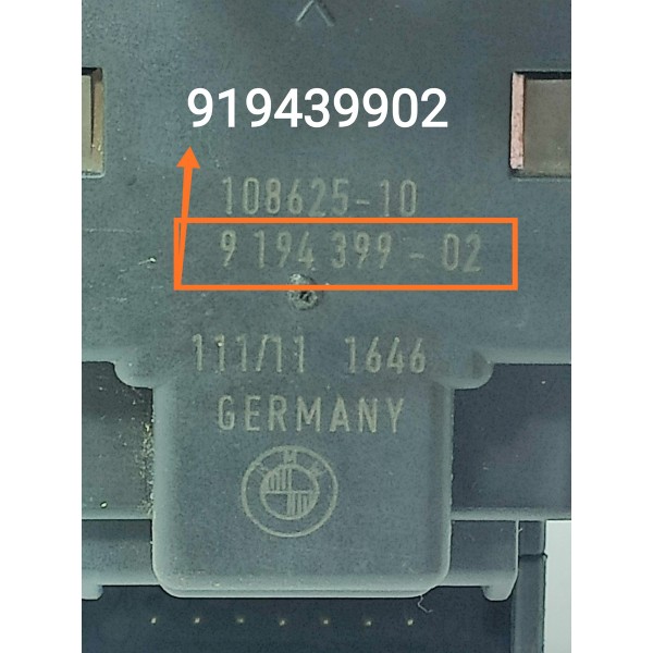 Modulo Slot Chave Bmw X1 2009 2010 2011/2015 919439902