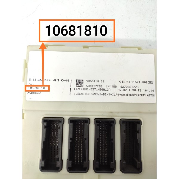 Modulo Conforto Bmw 320i 328i 2013 2014 2015/2017 10681810