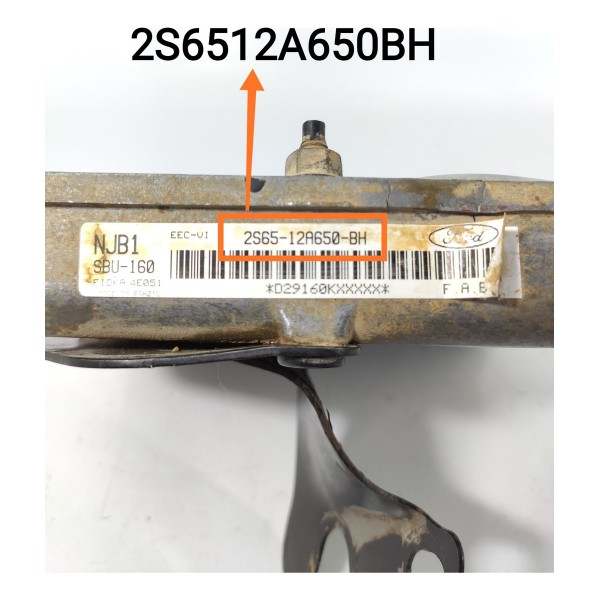 Modulo Injecao Ford Fiesta 1.0 2003 2004/2007 2s6512a650bh