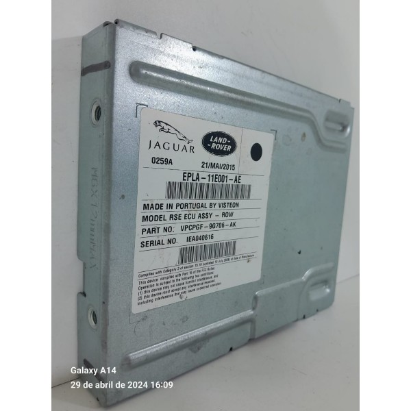 Modulo Som Orig Land Rover Range Rover Epla11e001ae