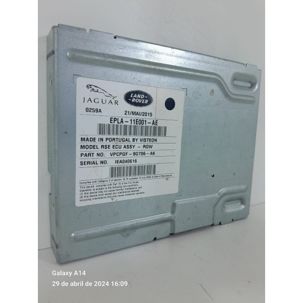 Modulo Som Orig Land Rover Range Rover Epla11e001ae