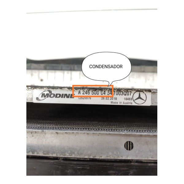 Kit Radiador Mercedes Gla 200 250 15/20 Completo A2465000454