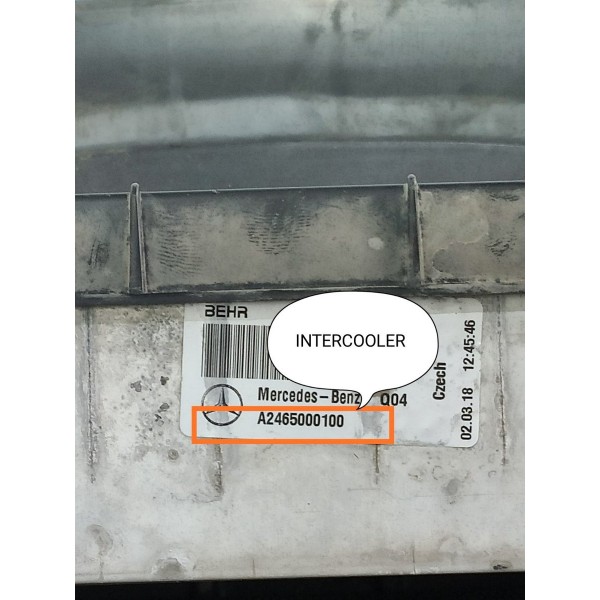 Kit Radiador Mercedes Gla 200 250 15/20 Completo A2465000454