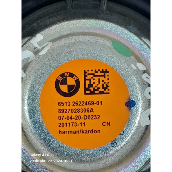 Kit Falante Portas Bmw G20 Harman Kardon 2019 2023 Orig