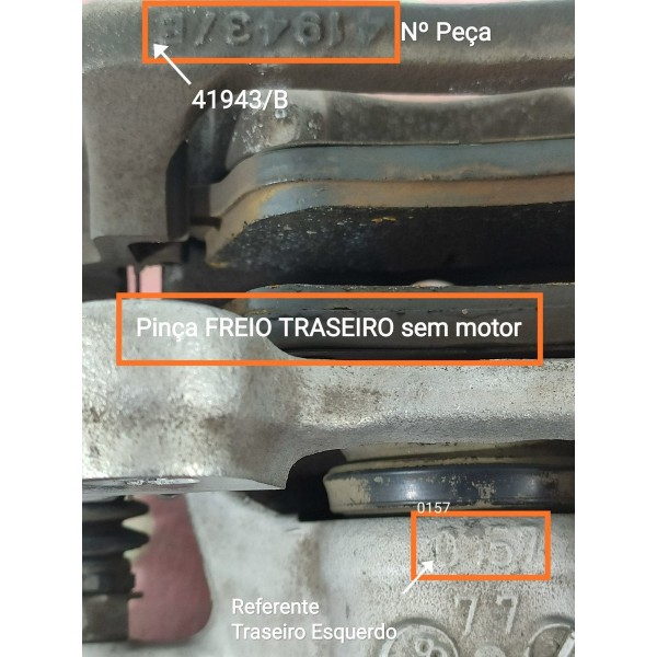 Pinca Mercedes Gla 200 250 Traseira Esquerda Eletr 2015 2020