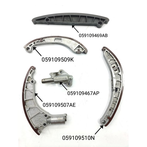 Kit Corrente Amarok 3.0 V6 2017 2018 2019/2023 Det Original