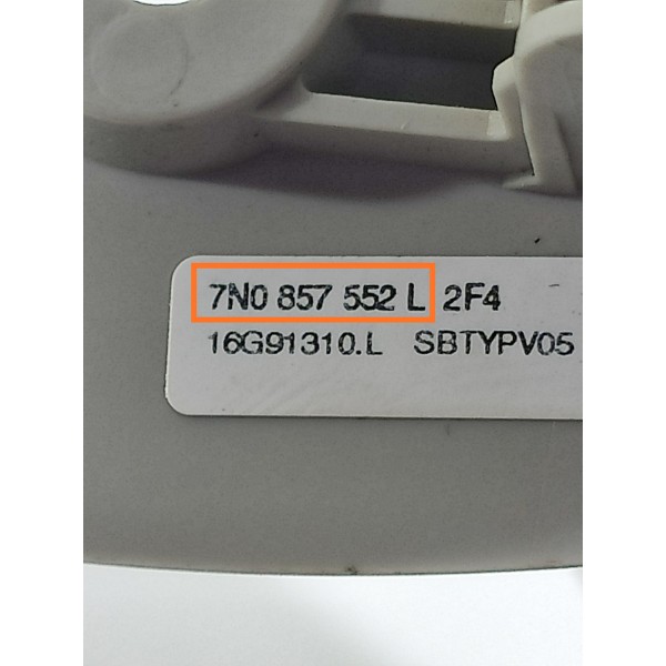 Quebra Sol Amarok Direito 2010 2011 2012/2023 7n0857552l