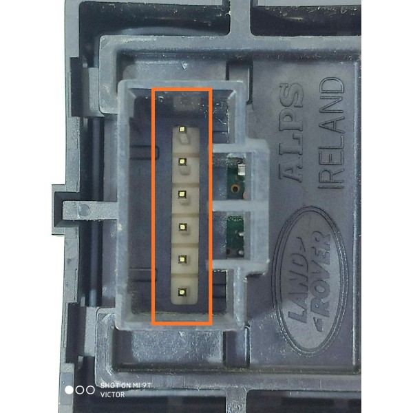 Botao Trava Discovery Sport Esq 2014 2015/2019 Fk7214017bb